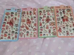 スラムダンク クリスタルシール 4枚セット