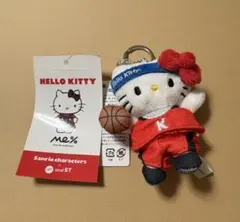 ハローキティ バスケットボールキーホルダー