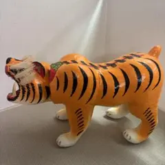 メキシコ オアハカ ウッドカービング 虎 トラ タイガー アレブリヘ