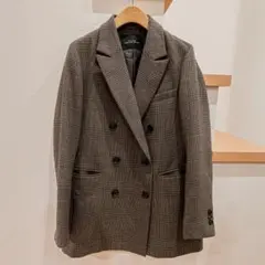 ユナイテッドアローズ グリーンレーベル FM メリーノ ダブルジャケット 38