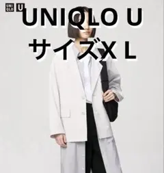 【完売品】ユニクロU コットンブレンドジャケット XL