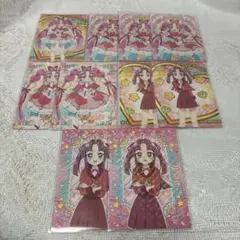 名探偵プリキュア！キュアミスティック、小林みくるカード10枚セット