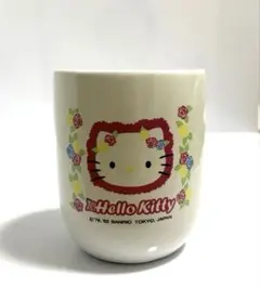 激レア希少品 サンリオ2002年製 ハローキティ 陶器 湯呑み茶碗