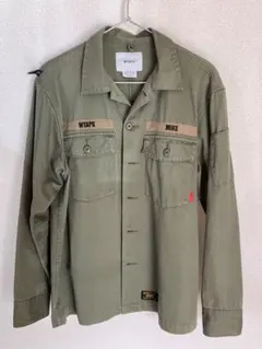 WTAPS BUDS LS 01 オリーブ シャツ 02のサムネイル