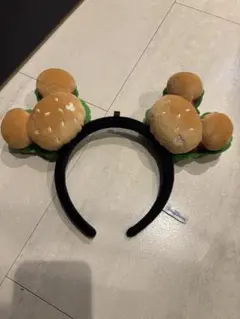 ディズニー　ミッキーハンバーガー　カチューシャ