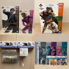 ジョジョの奇妙な冒険一番くじ C賞・E賞・ラストワン・H賞・I賞・その他おまけ