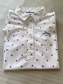 Callaway ドット柄ポロシャツ レディース