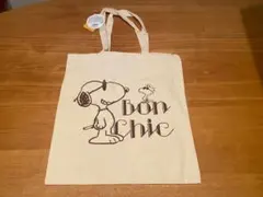 [新品・未使用] スヌーピー　帆布 トートバッグ　柄③　PEANUTS