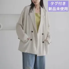 LOWRYS FARM ホップサックダブルジャケット 243336