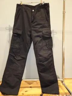 カーハート/レギュラーカーゴパンツ/ブラック