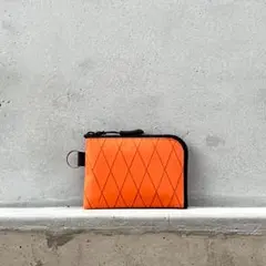 ※らみー様専用　“L.mini.wallet” 　X-PAC（オレンジ）