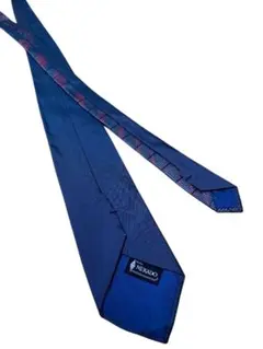 NEKADO ネイビー チェック柄 ネクタイ