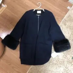 ノーカラーコート