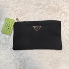 PRADA ナイロン ポーチ ブラック ブラシポーチ 美品u1