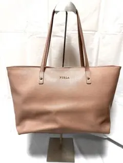 【難あり】FURLA フルラ トートバッグ 薄ピンクのサムネイル