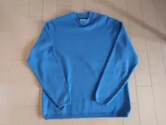 steven alan モックネックニット　ブルー