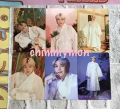 2021 DALMAJUNG ダルマジュン☆ミニフォト☆ユンギ☆秋夕6枚 BTS