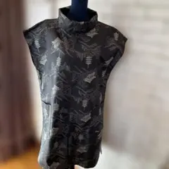 大島紬リメイク ファッション