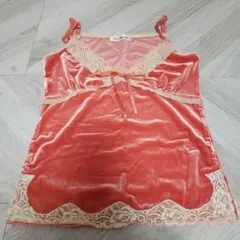 ベロア キャミソール