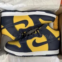 NIKEナイキ Dunk High Michigan ミシガン28.5cm