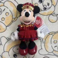 トータリーミニーマウス　ミニーオーミニー　ぬいぐるみバッジ