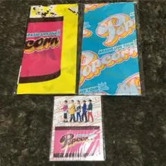 嵐ライブツアー「popcorn」バンダナ2枚とICカードステッカー