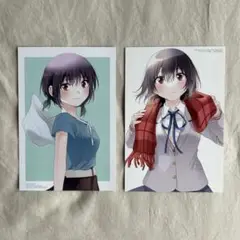 クラスで2番目に可愛い女の子と友だちになった　非売品　特典　イラストカード