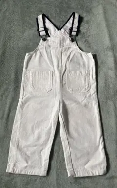 petit main オーバーオール 90サイズ ホワイト