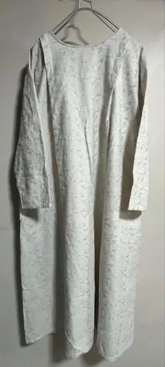 [新品未使用タグ付き]SM2前後着前開き刺繍ワンピース