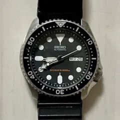 【値下げ】【動作確認済】SEIKO 自動巻き ダイバーズウォッチ 200m防水