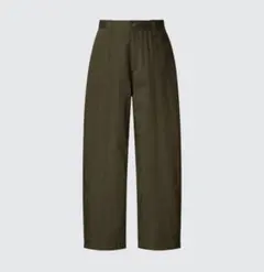 最終値下げ【新品タグ付き】UNIQLO U ワイドフィットチノ ダークブラウン