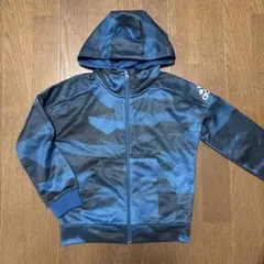 adidas 迷彩柄 フード付きパーカー　120