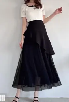 ドッキングアシメボリュームスカート