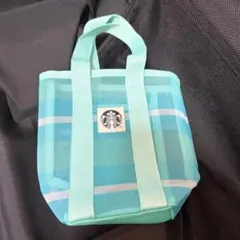 STARBUCKS　スターバックス　ボトル収納メッシュバッグ　グリーンのサムネイル