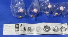 サンリオ　キャラクターズ　ファッションリング　タキシードサム　4点セット