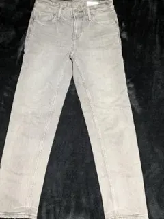 upper height グレー デニムパンツ