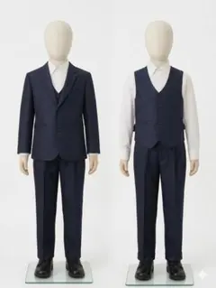 男の子 フォーマルスーツ 3点セット 入学式 卒園式 結婚式 ベスト未使用