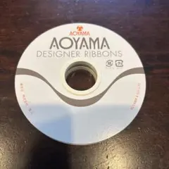 新品　Aoyama Designer Ribbons 赤 12mm x 25m