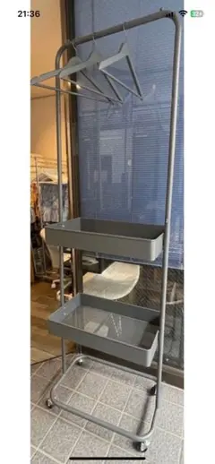 IKEA NIKKEBY イケア ハンガーラック - メルカリ