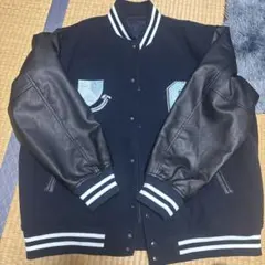 COLUMBIA UNIVERSITY スタジャン ネイビー