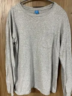 Good On グッドオン　ロングスリーブ　Tシャツ　ロンT Ｍ　グレーのサムネイル
