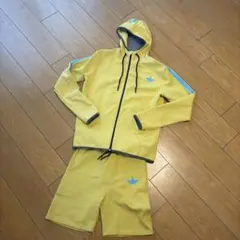 macchia j パーカーパンツセット　 セットアップ ジャージ イエローのサムネイル