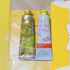 ロクシタン テ・アールグレイ スノーシア ハンドクリーム他とラッピングキット ⑤