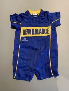 New Balance ロンパース 80cm 青/黄色