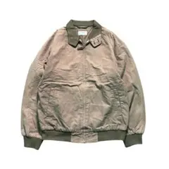 7AS7 crocodile ハリトンジャケット　ブルゾン　カーキ　L 古着