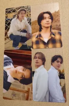 松田元太Travis Japanカレンダー2026トレカ4枚