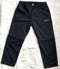 CONVERSE 濃紺カーゴパンツ　LLサイズ 半ズボンに着脱可能