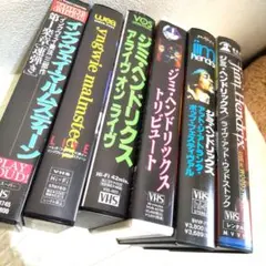 ジミ・ヘンドリックス　VHS イングヴェイマルムスティーン