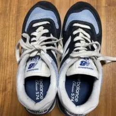 【new balance Classic 574 】ネイビー/ライトブルー