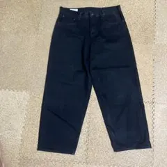 超美品 GAP スーパーバギーデニム ブラック 31/32 - メルカリ